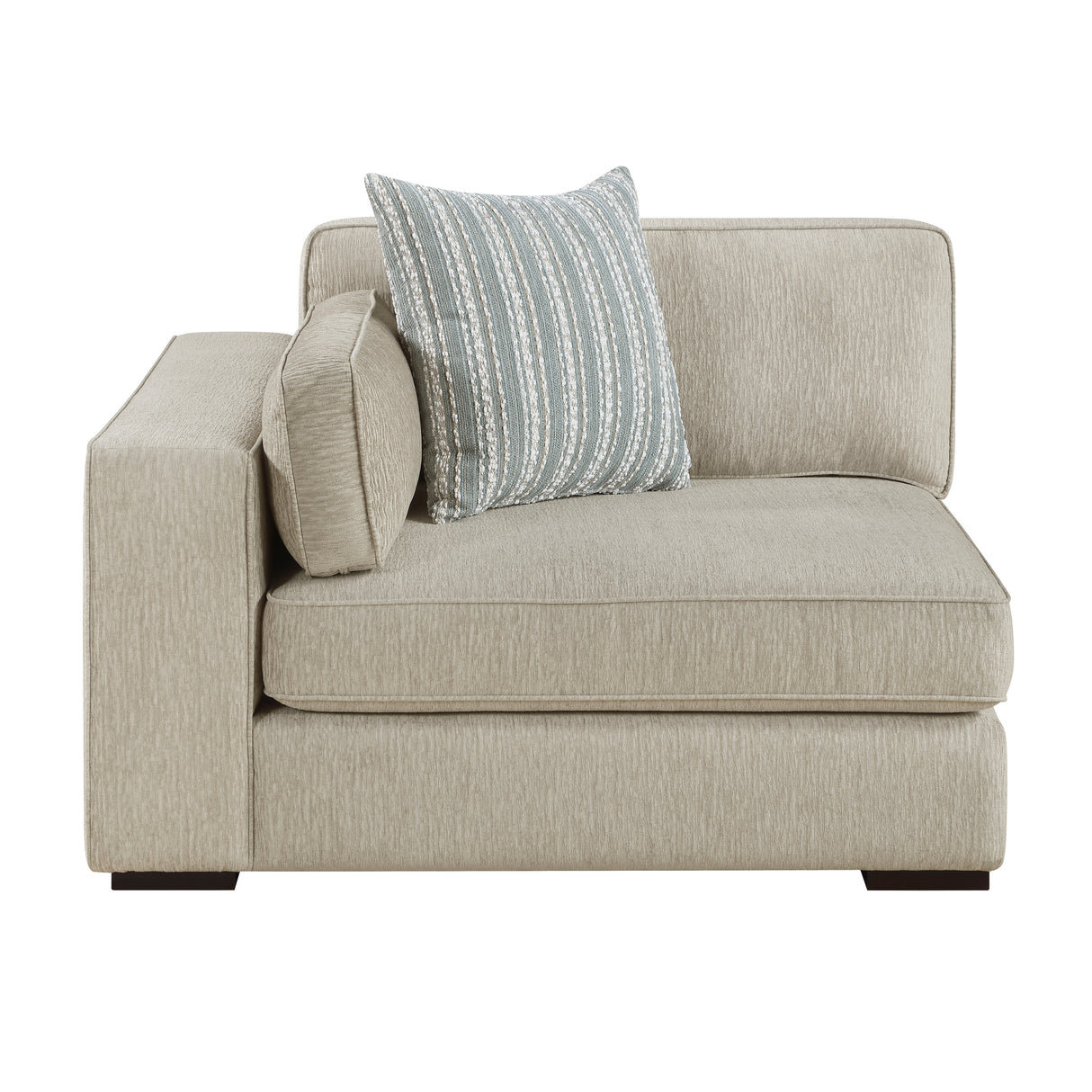 Geweldig Pewter 5-Piece Sectional from Homelegance - Luna Furniture