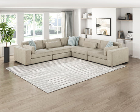 9535PT-CR (3/4)Corner Seat from Homelegance - Luna Furniture