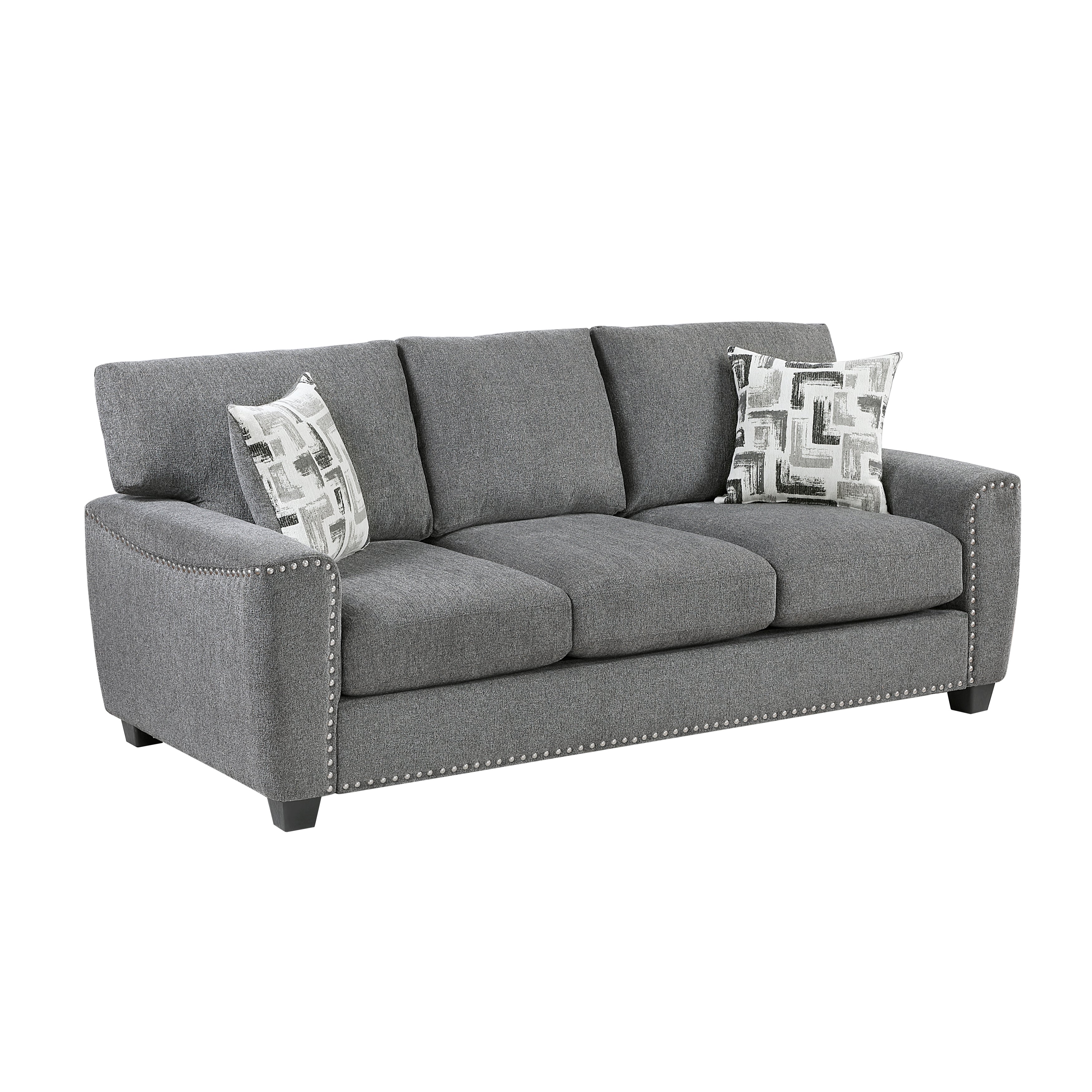 Isabel Dark Gray Living Room Set – Luna Furniture