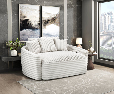 Tomball Beige Oversized Chaise Lounge from Homelegance - Luna Furniture