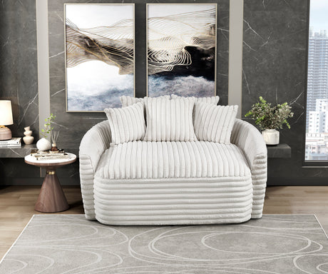Tomball Beige Oversized Chaise Lounge from Homelegance - Luna Furniture
