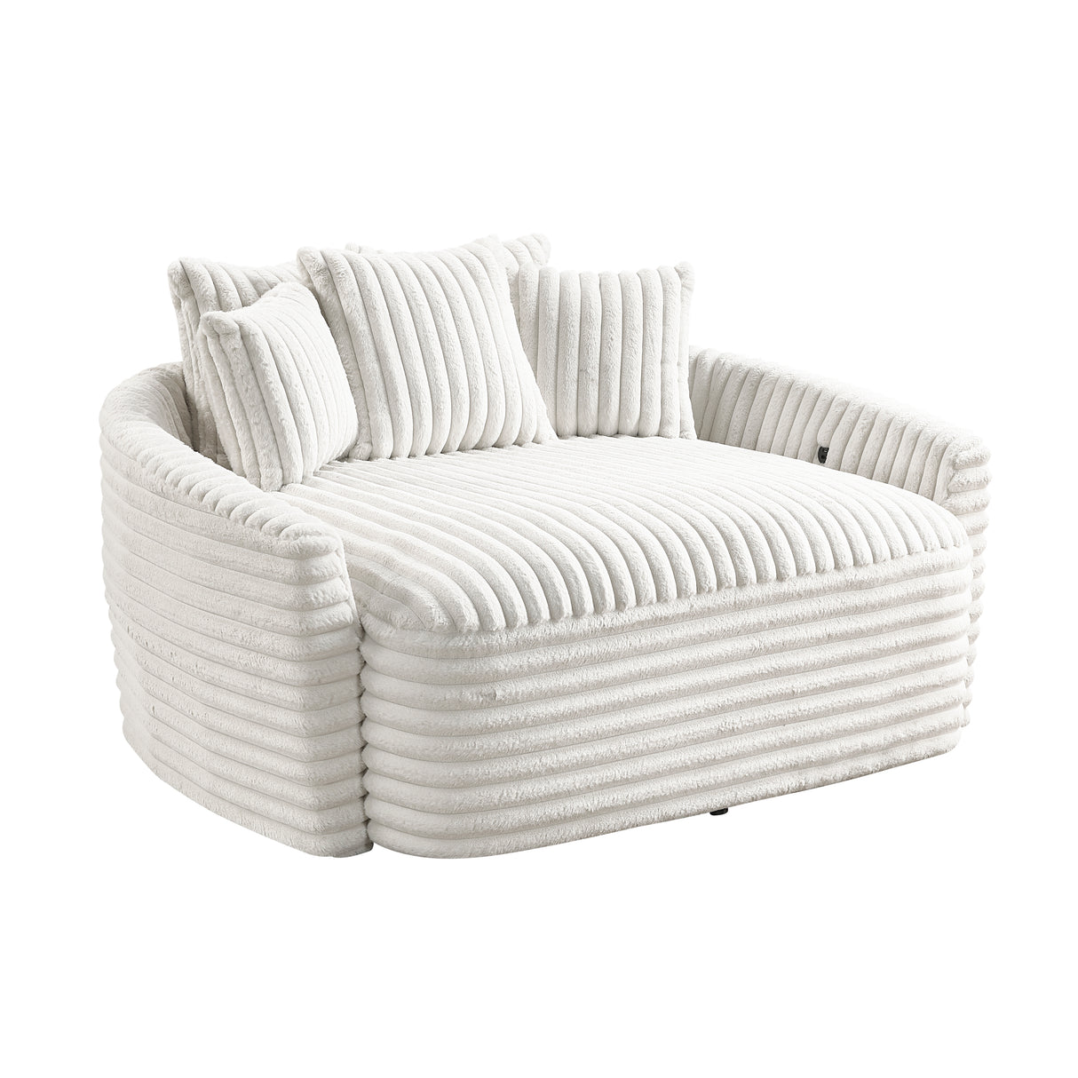 Tomball Beige Oversized Chaise Lounge from Homelegance - Luna Furniture