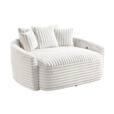 Tomball Beige Oversized Chaise Lounge from Homelegance - Luna Furniture