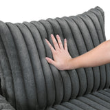 Tomball Dark Gray Swivel Chair from Homelegance - Luna Furniture