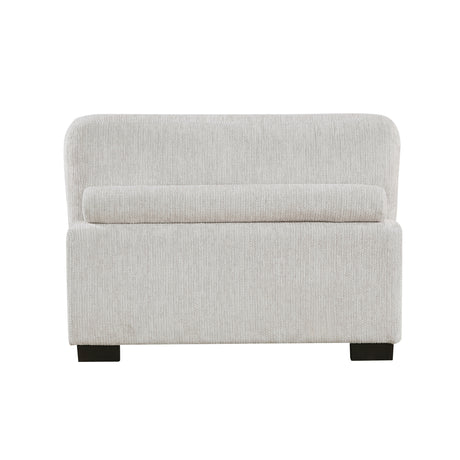 Tinley Beige Ottoman from Homelegance - Luna Furniture