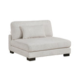 Tinley Beige Ottoman from Homelegance - Luna Furniture