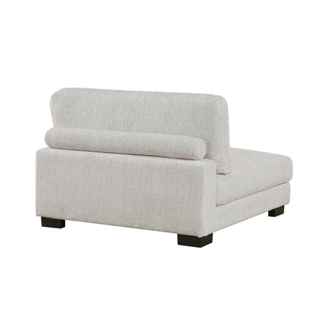 Tinley Beige Reversible Chaise from Homelegance - Luna Furniture