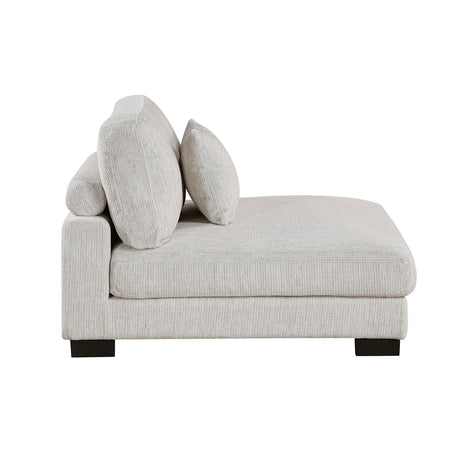 Tinley Beige Ottoman from Homelegance - Luna Furniture