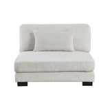 Tinley Beige Reversible Chaise from Homelegance - Luna Furniture