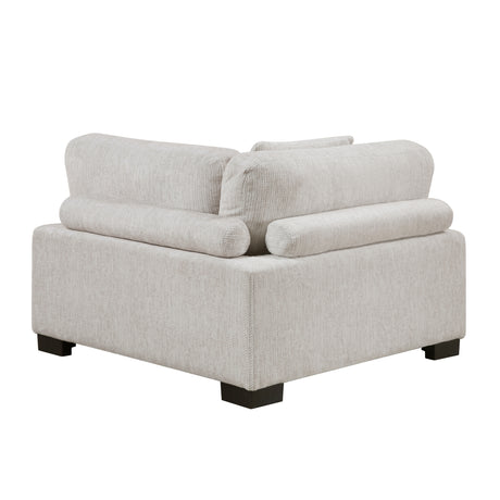 Tinley Beige Reversible Chaise from Homelegance - Luna Furniture