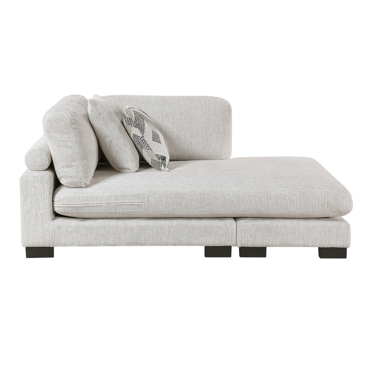 9555BEG-CR Corner Seat from Homelegance - Luna Furniture