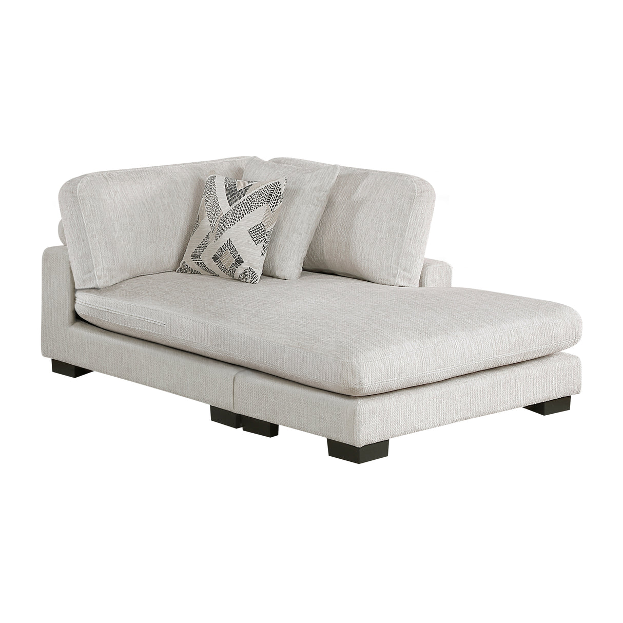 9555BEG-CR Corner Seat from Homelegance - Luna Furniture