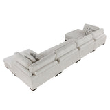 Tinley Beige Ottoman from Homelegance - Luna Furniture