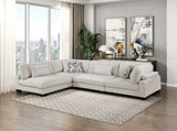 9555BEG-CR Corner Seat from Homelegance - Luna Furniture
