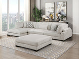 9555BEG-CR Corner Seat from Homelegance - Luna Furniture