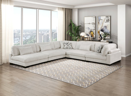 9555BEG-CR Corner Seat from Homelegance - Luna Furniture