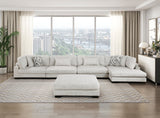 9555BEG-CR Corner Seat from Homelegance - Luna Furniture