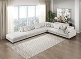 9555BEG-CR Corner Seat from Homelegance - Luna Furniture