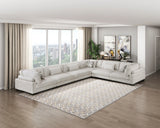 9555BEG-CR Corner Seat from Homelegance - Luna Furniture