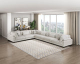 9555BEG-CR Corner Seat from Homelegance - Luna Furniture