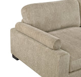 Tinley Brown Armless Chair from Homelegance - Luna Furniture