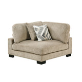 Tinley Brown Armless Chair from Homelegance - Luna Furniture
