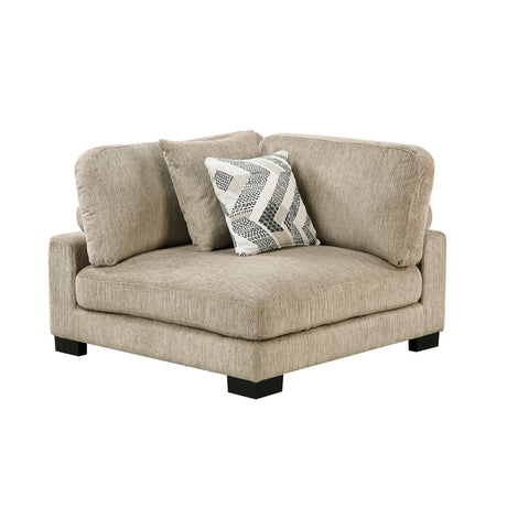Tinley Brown Armless Chair from Homelegance - Luna Furniture