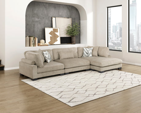 Tinley Brown Corner Seat from Homelegance - Luna Furniture