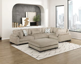 Tinley Brown Armless Chair from Homelegance - Luna Furniture
