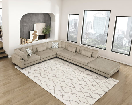 Tinley Brown Armless Chair from Homelegance - Luna Furniture