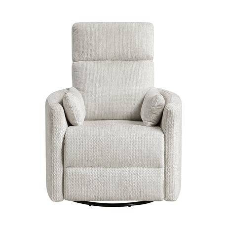 9555BEG-1SW Swivel Glider Reclining Chair from Homelegance - Luna Furniture