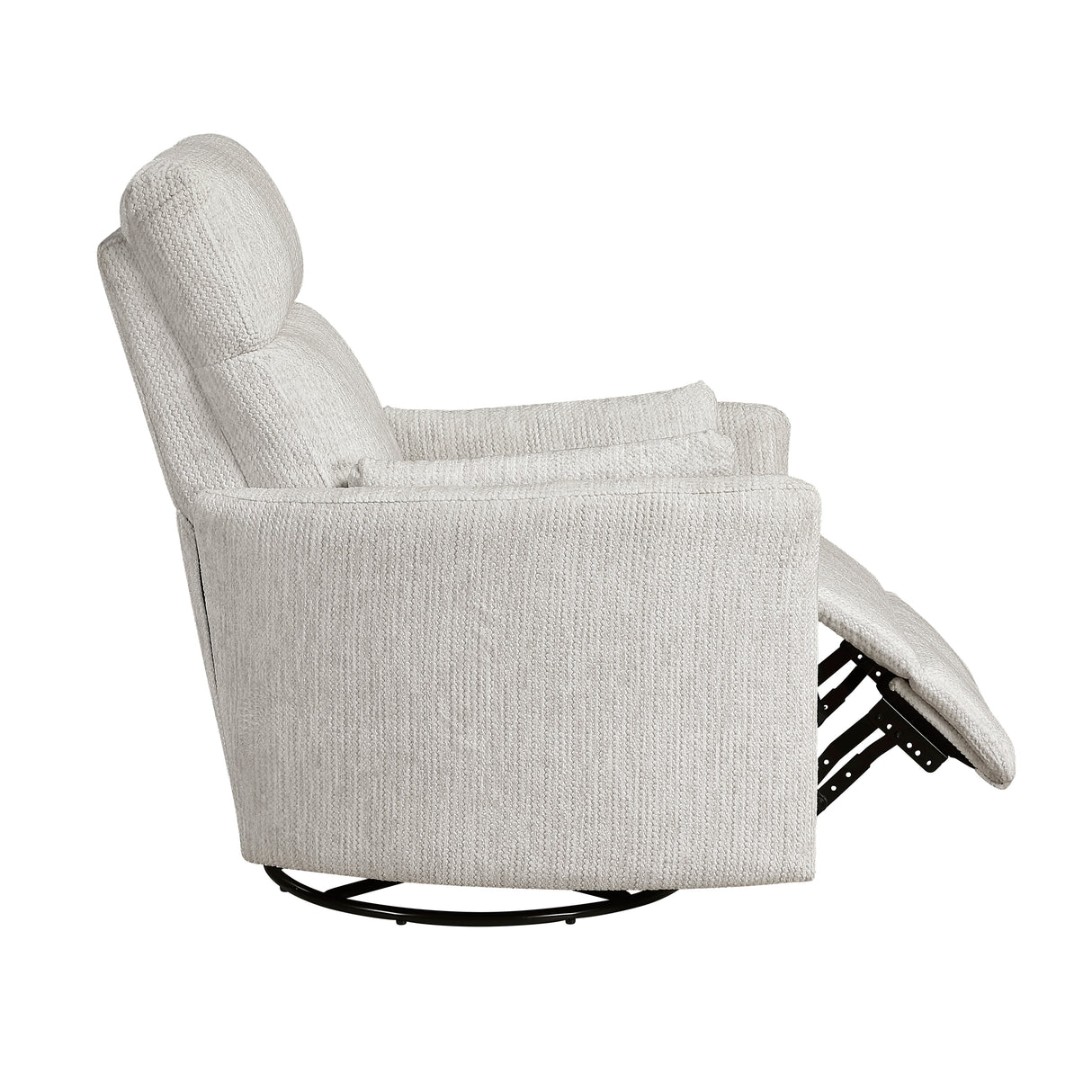 9555BEG-1SW Swivel Glider Reclining Chair from Homelegance - Luna Furniture