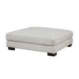 Tinley Beige Ottoman from Homelegance - Luna Furniture