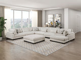 9555BEG-CR Corner Seat from Homelegance - Luna Furniture