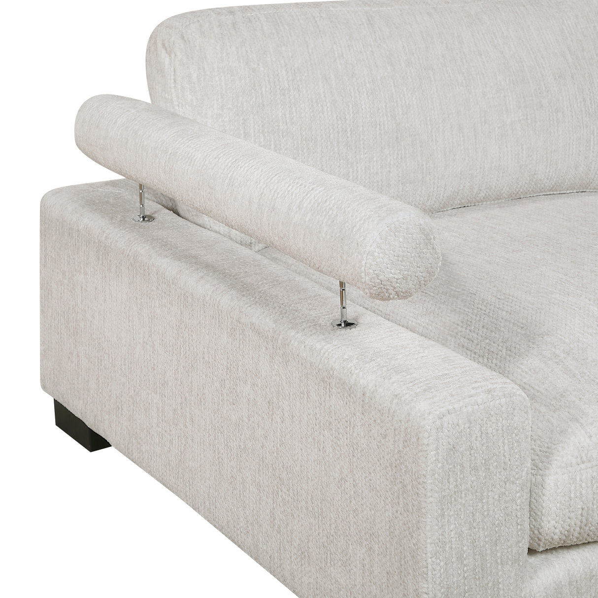9555BEG-CR Corner Seat from Homelegance - Luna Furniture