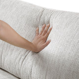 9555BEG-CR Corner Seat from Homelegance - Luna Furniture