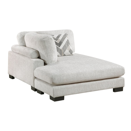 Tinley Beige Reversible Chaise from Homelegance - Luna Furniture