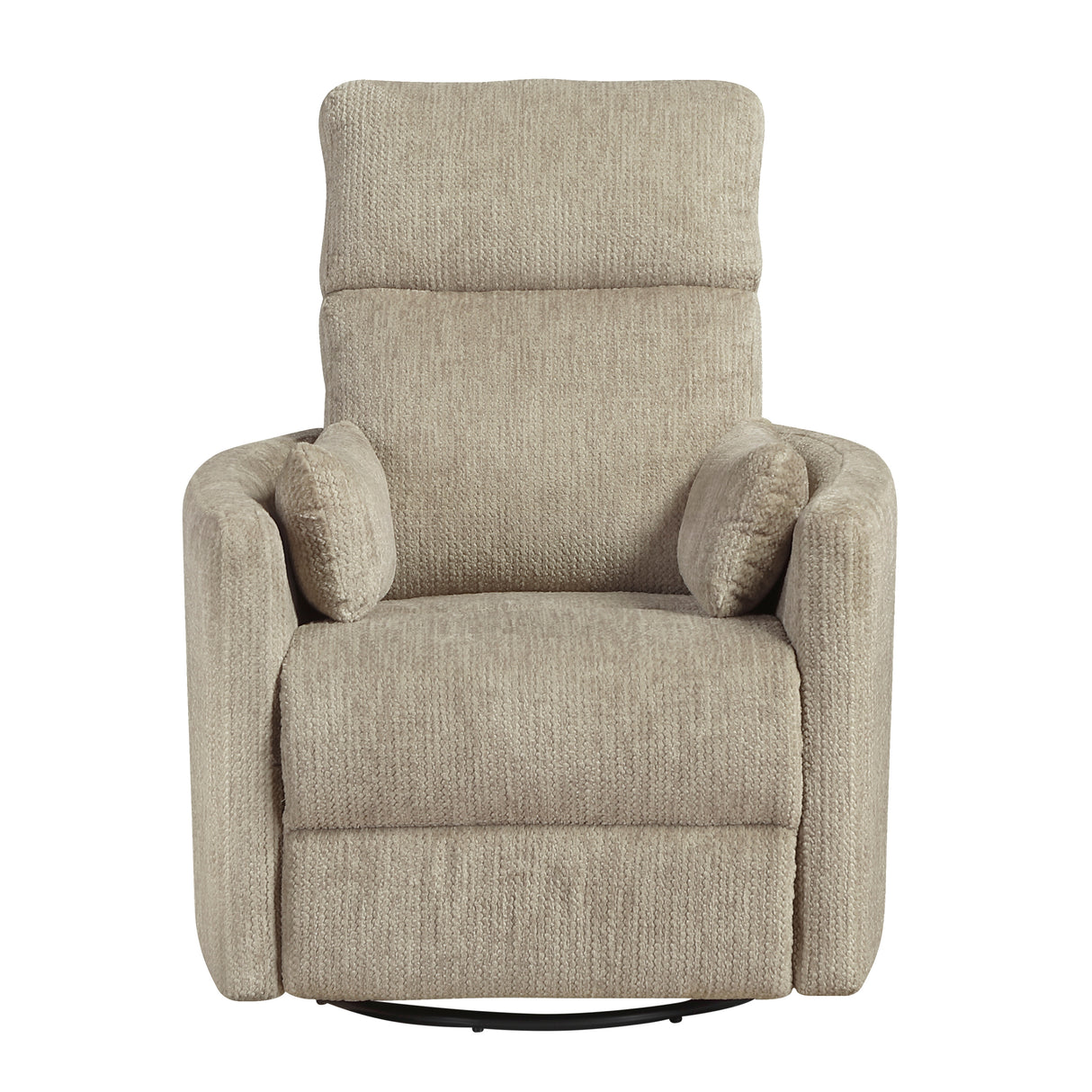 9555BRW-1SW Swivel Glider Reclining Chair from Homelegance - Luna Furniture