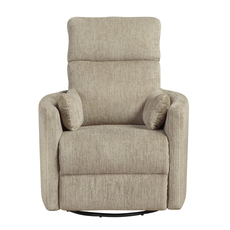 9555BRW-1SW Swivel Glider Reclining Chair from Homelegance - Luna Furniture