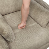 9555BRW-1SW Swivel Glider Reclining Chair from Homelegance - Luna Furniture