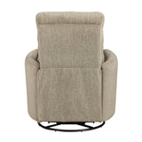 9555BRW-1SW Swivel Glider Reclining Chair from Homelegance - Luna Furniture