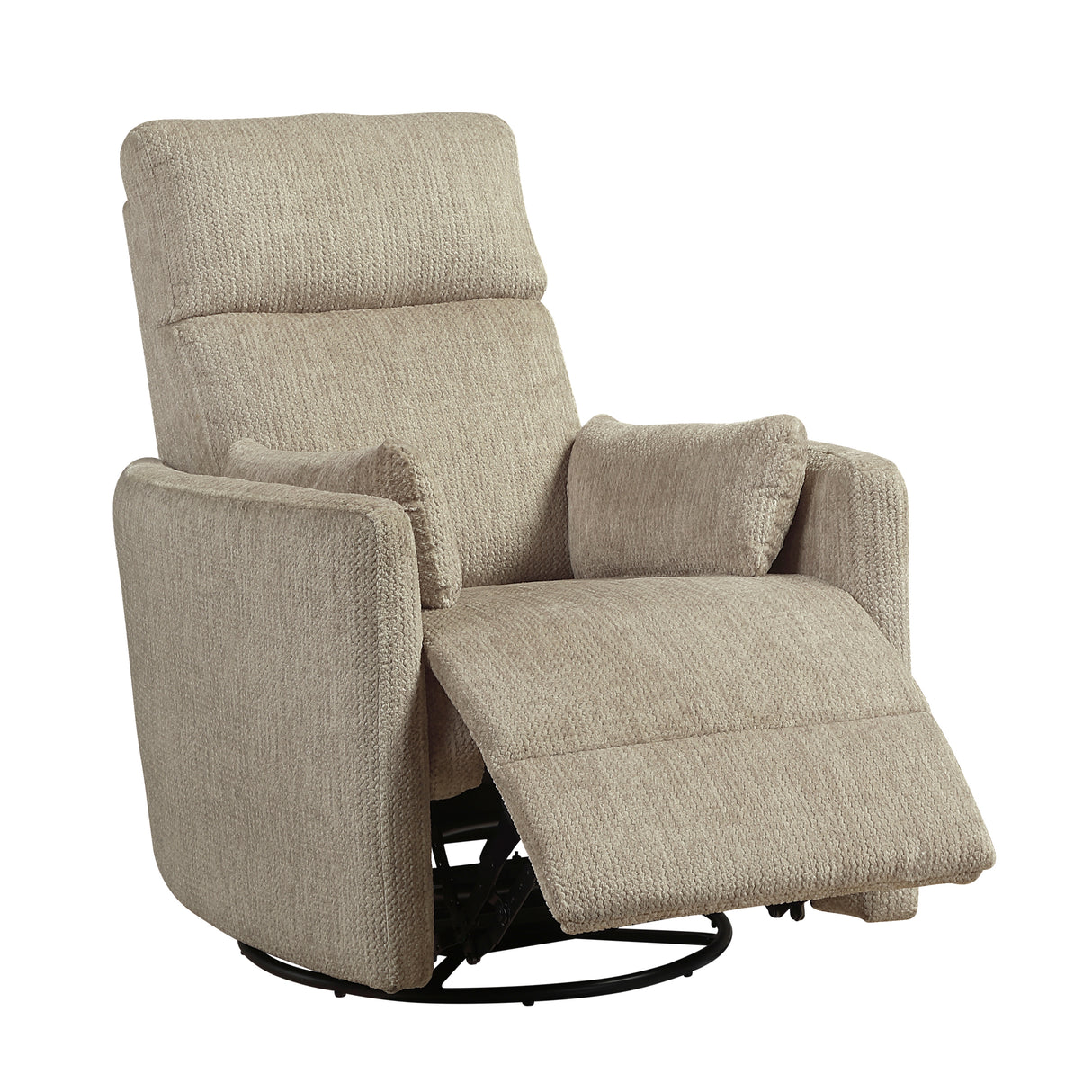 9555BRW-1SW Swivel Glider Reclining Chair from Homelegance - Luna Furniture