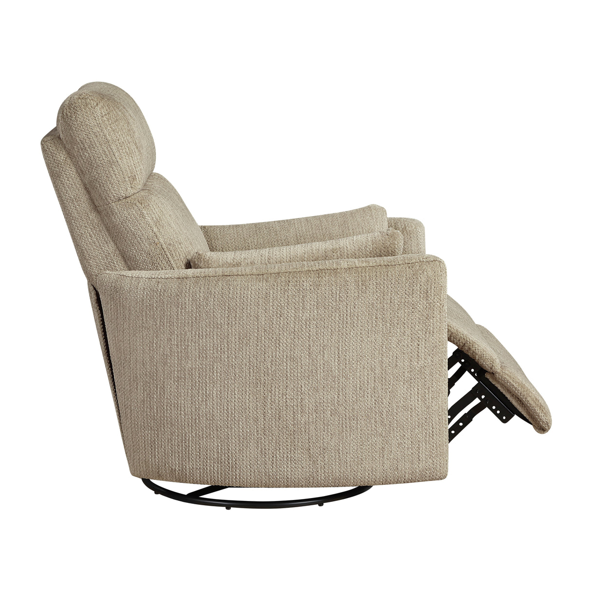 9555BRW-1SW Swivel Glider Reclining Chair from Homelegance - Luna Furniture