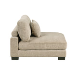 Tinley Brown Armless Chair from Homelegance - Luna Furniture