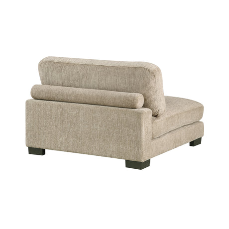 Tinley Brown Armless Chair from Homelegance - Luna Furniture