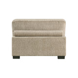 Tinley Brown Armless Chair from Homelegance - Luna Furniture
