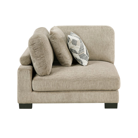 Tinley Brown Corner Seat from Homelegance - Luna Furniture
