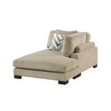 Tinley Brown Reversible Chaise from Homelegance - Luna Furniture