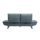 Quonsett Blue Sofa with Power Adjustable Seat from Homelegance - Luna Furniture