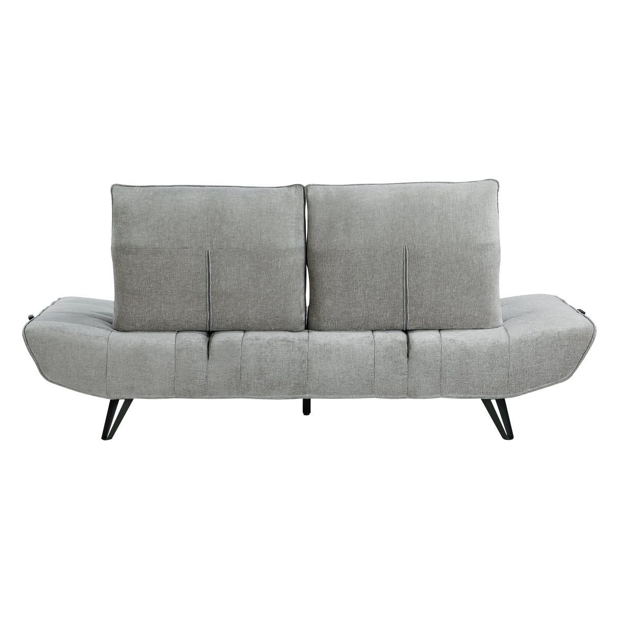 Quonsett Gray Sofa with Power Adjustable Seat from Homelegance - Luna Furniture